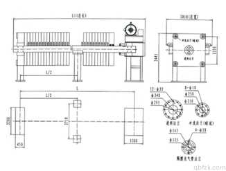 程控自动式2000型高压聚丙烯隔膜压滤机